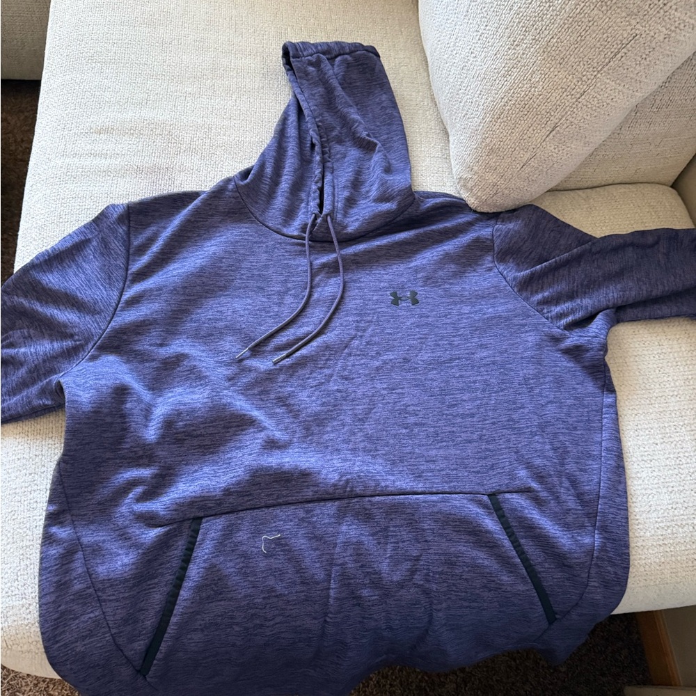 Under Armour Men's Heathered Purple Hoodie